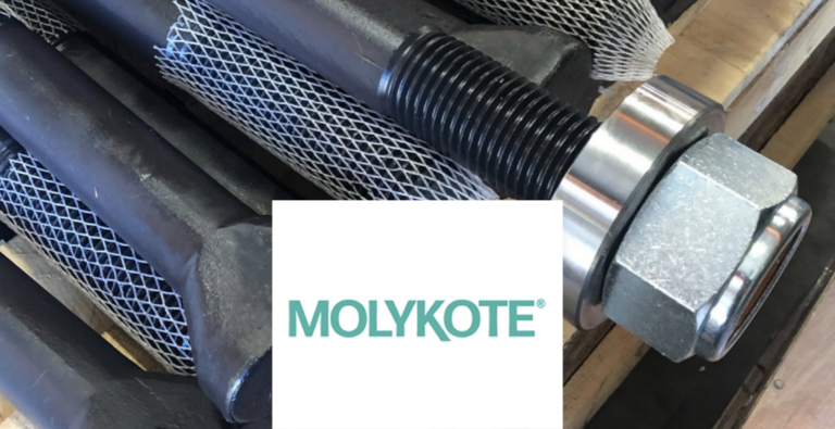 MOLYKOTE P-74 Assembly Paste verhindert mögliche Ausfälle von Auskleidungsbolzen